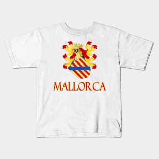 Mallorca - Coat of Arms Design of the Spanish Balearic Island Kids T-Shirt